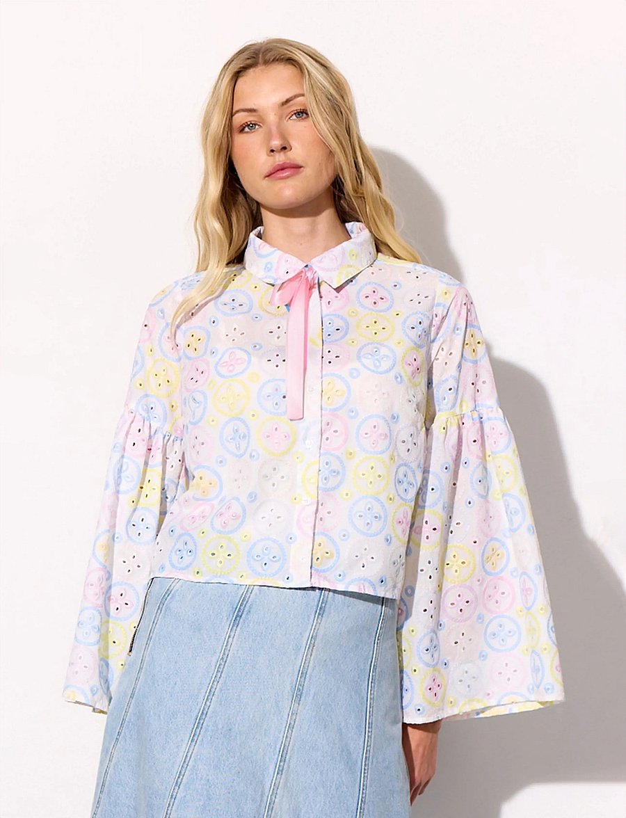 Hunkøn - Lana Shirt - langærmede skjorter - pastels - 0
