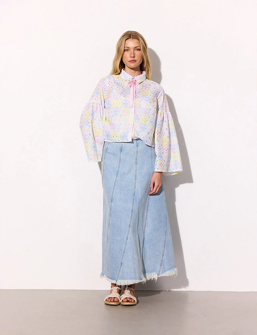 Hunkøn - Lana Shirt - langærmede skjorter - pastels - 2