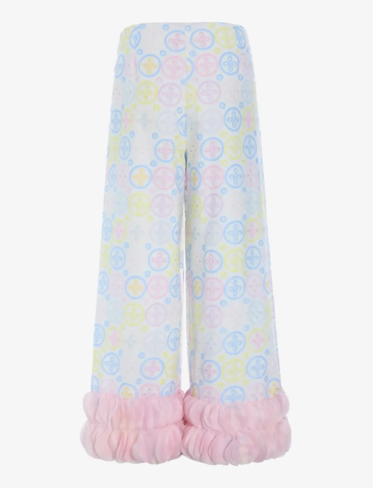 Hunkøn - Lana Trousers - bukser med brede ben - pastels - 2