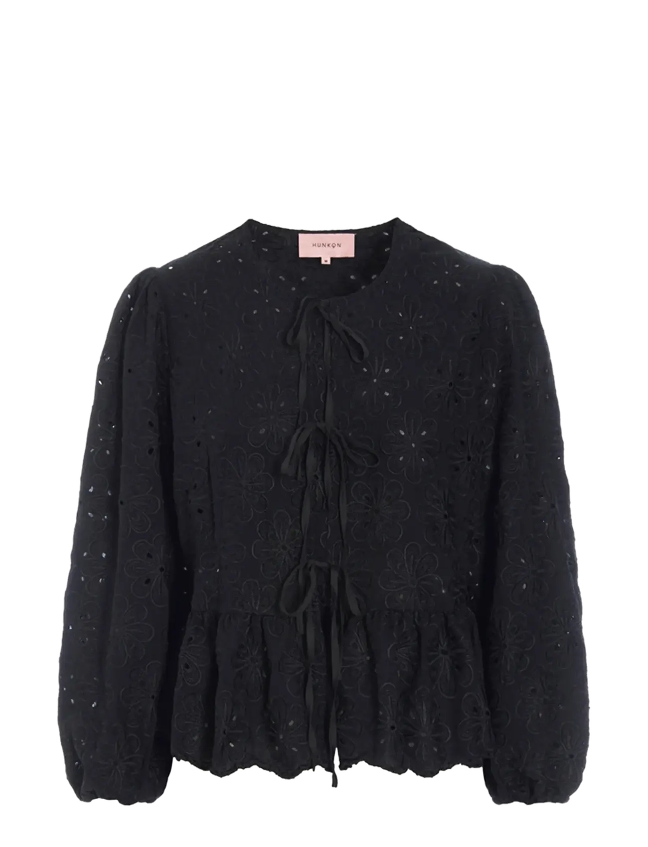 HUNKØN Vanya Shirt Schwarz - S - Damen
