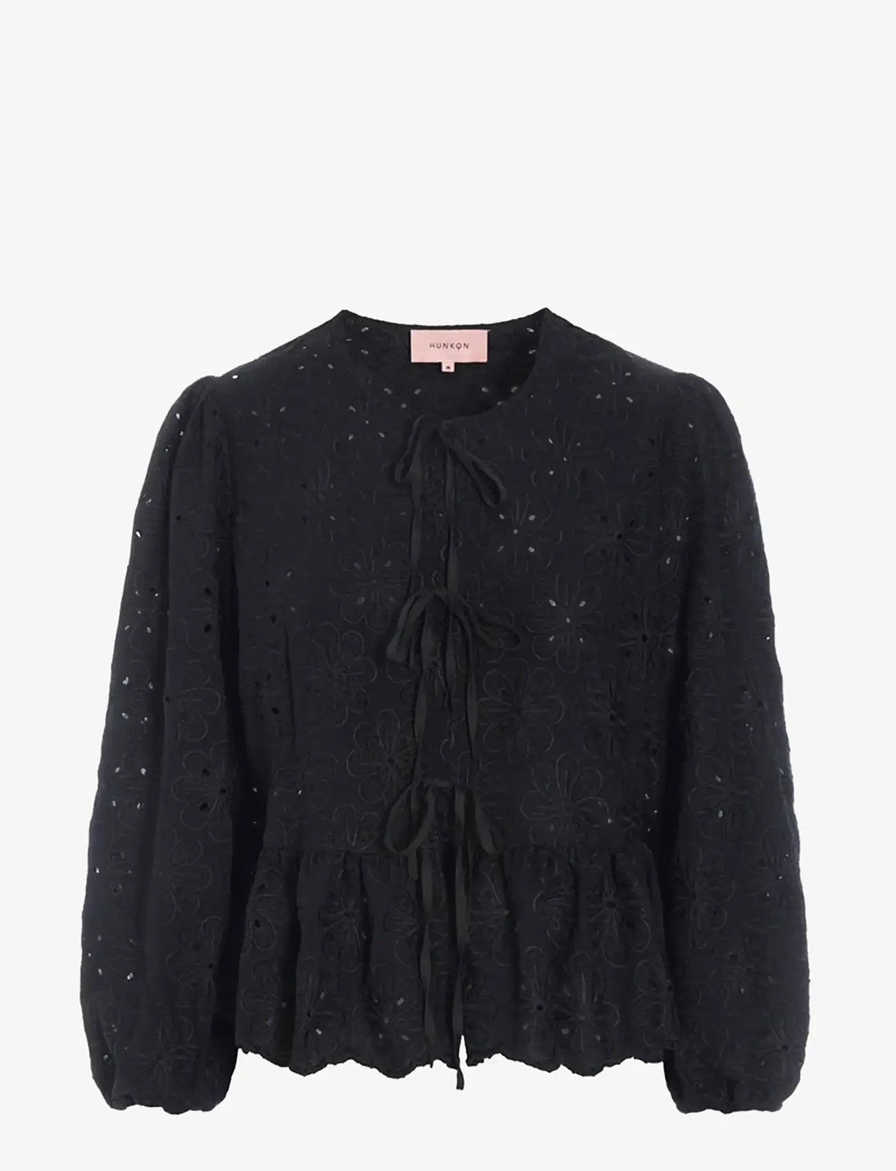 Hunkøn - Vanya Shirt - pikkade varrukatega pluusid - black - 1