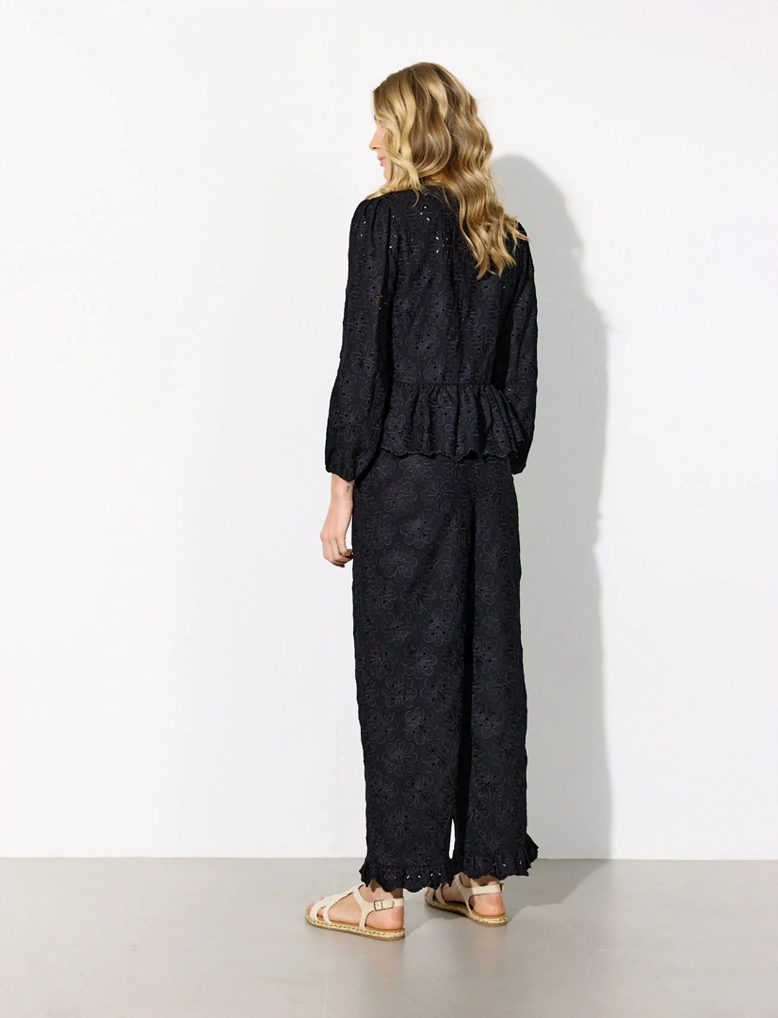 Hunkøn - Vanya Shirt - langærmede bluser - black - 4