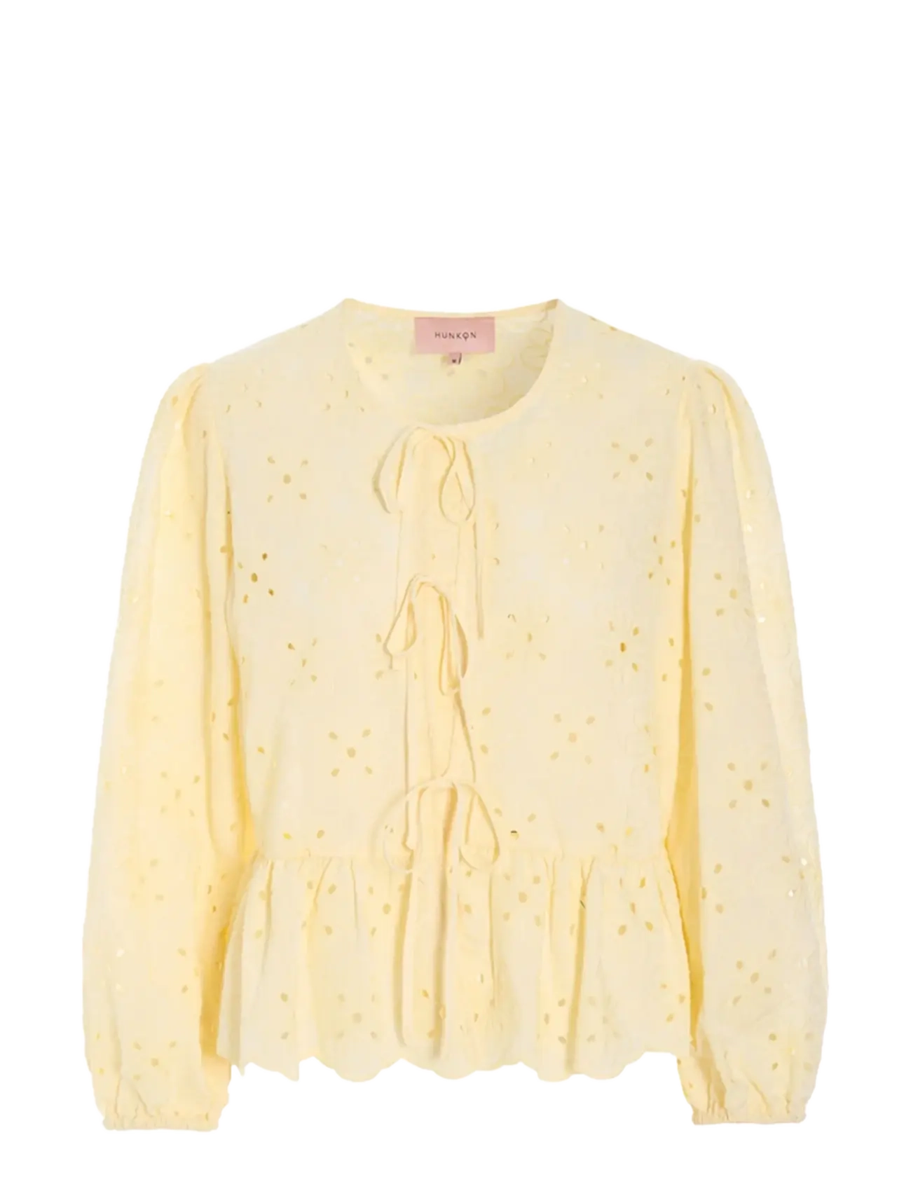 HUNKØN Vanya Shirt Gelb - M - Damen