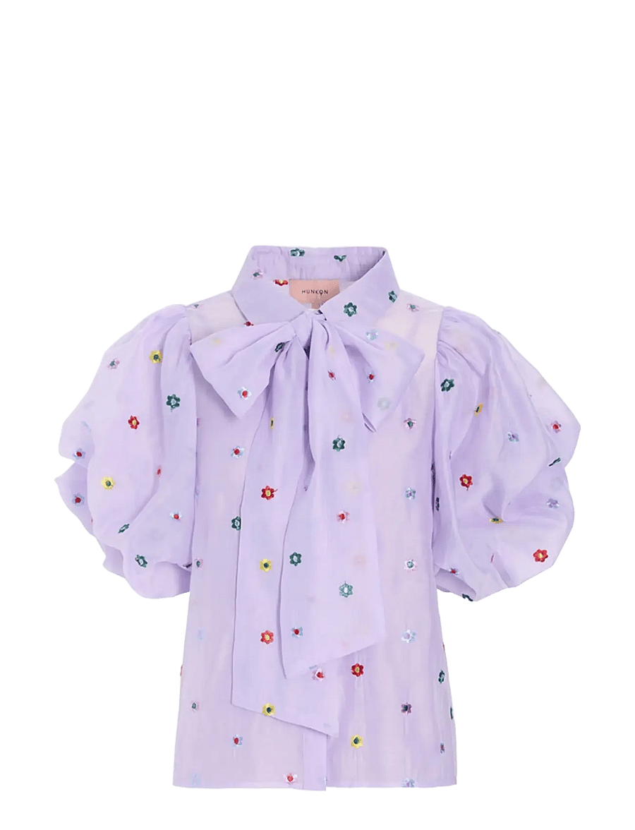 Hunkøn - Lucia Shirt - kortærmede skjorter - lavender - 1