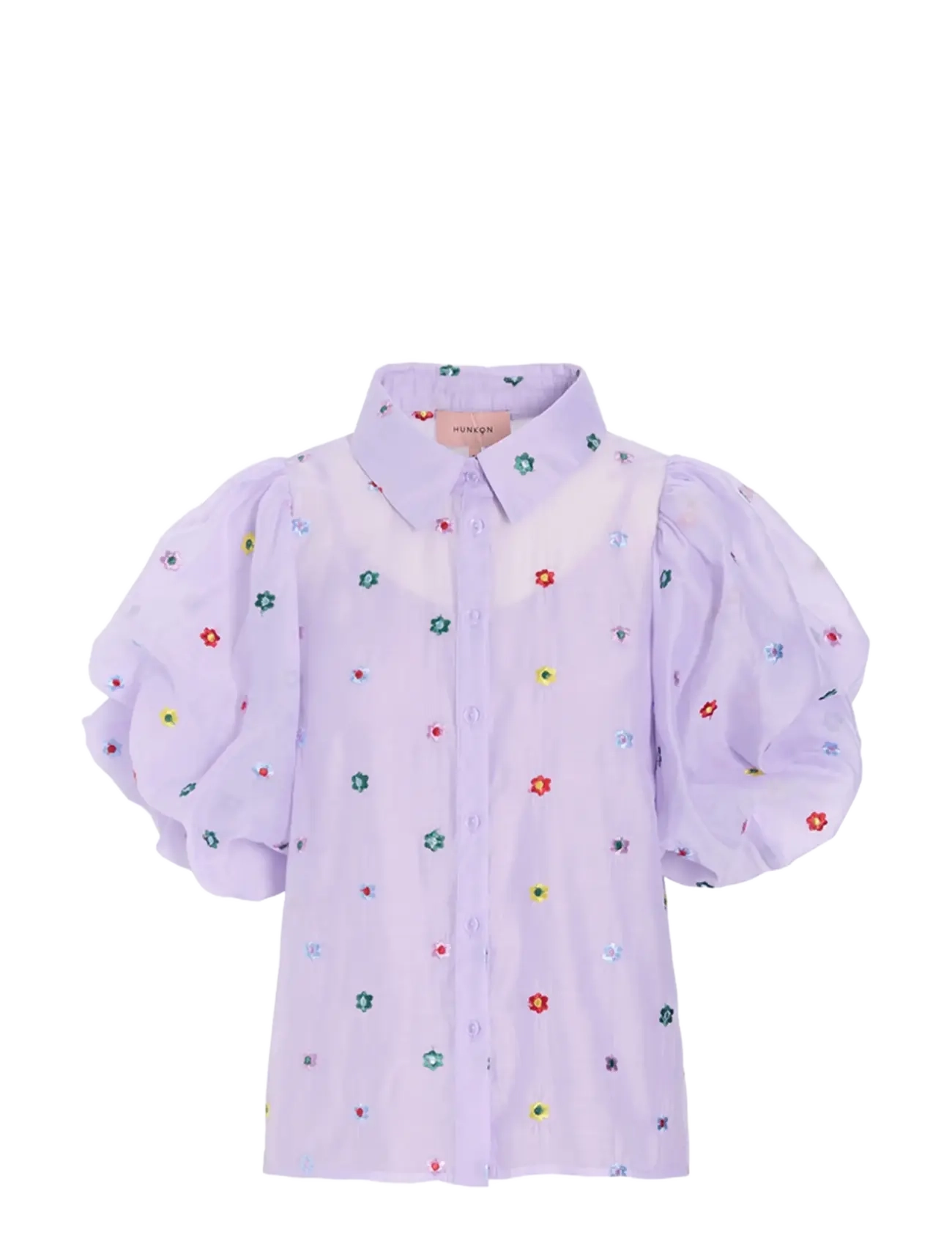 Hunkøn - Lucia Shirt - kortærmede skjorter - lavender - 2