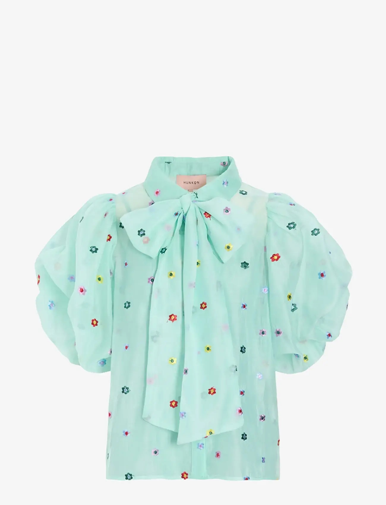 Hunkøn - Lucia Shirt - kurzärmlige hemden - mint - 1