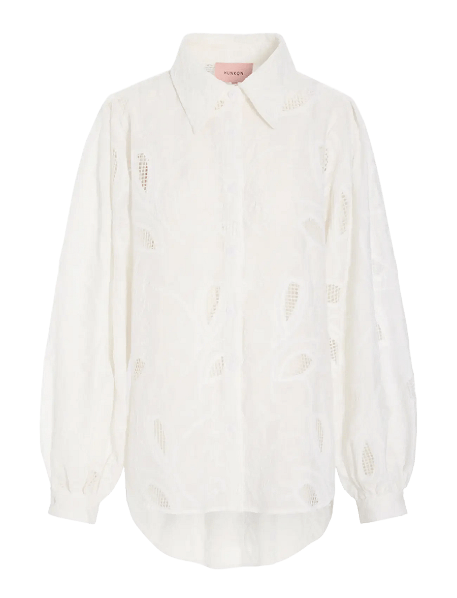 Hunkøn - Orla Shirt - langärmlige hemden - white - 1