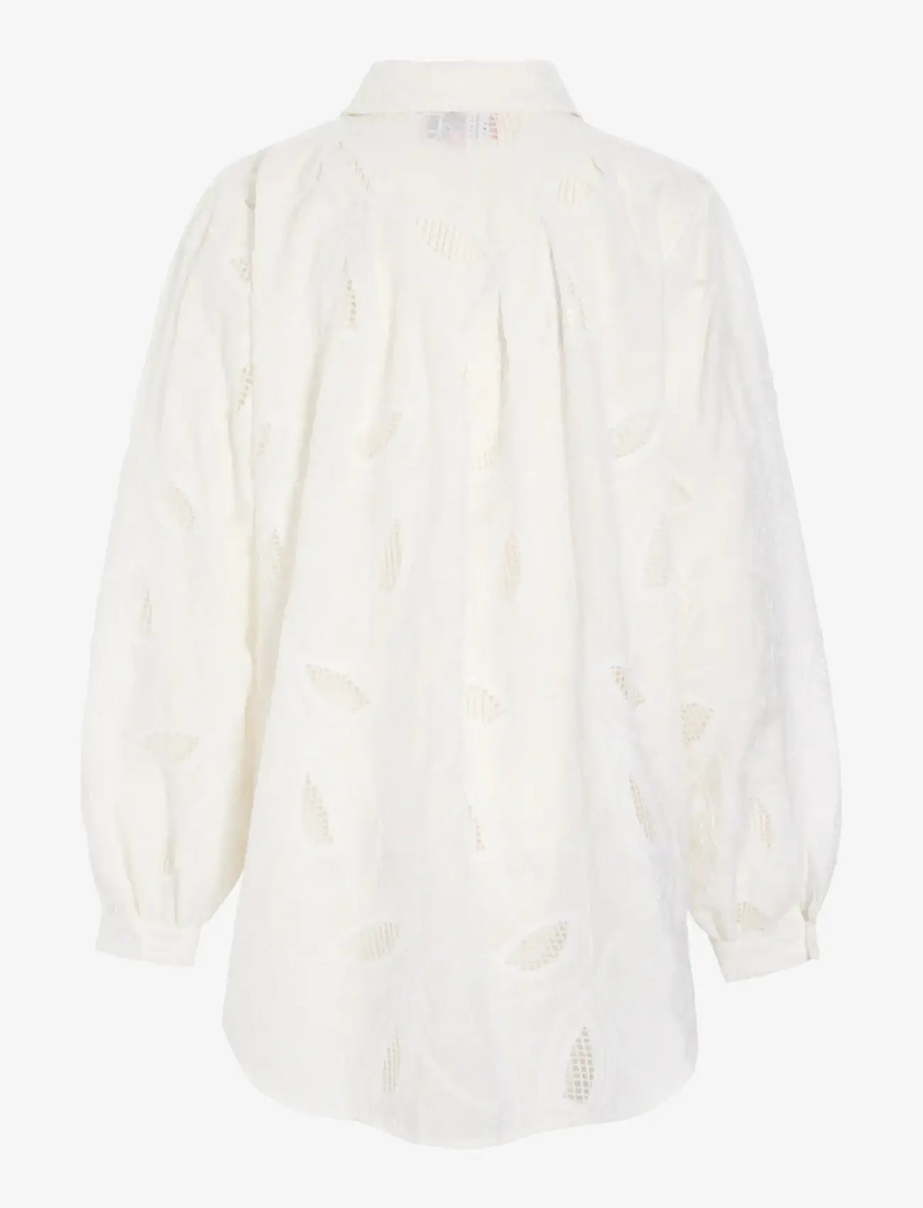 Hunkøn - Orla Shirt - long-sleeved shirts - white - 2