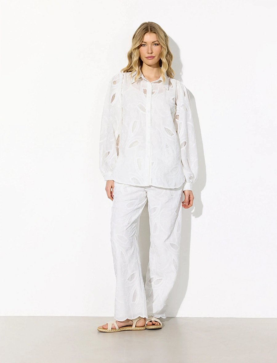 Hunkøn - Orla Shirt - langärmlige hemden - white - 4