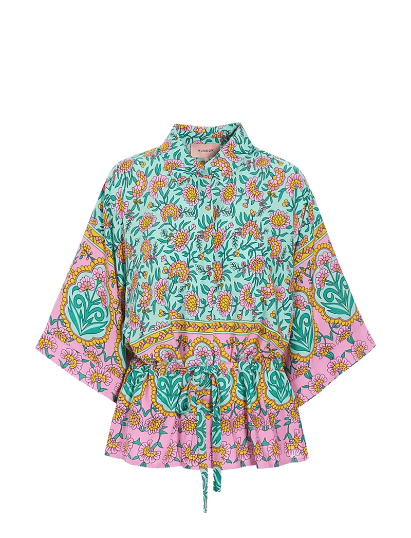 Hunkøn - Helene Shirt - kortærmede skjorter - mint - 1
