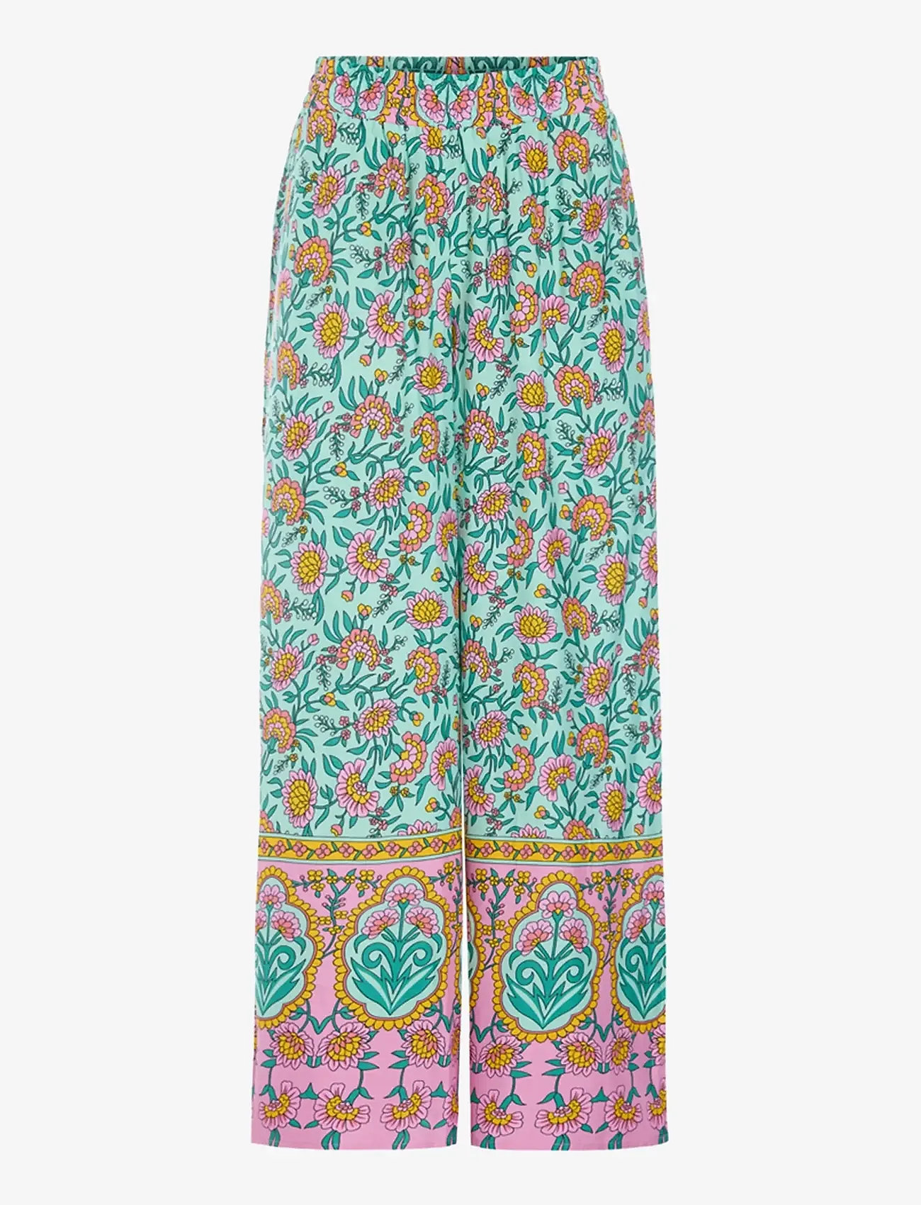 Hunkøn - Helene Trousers - bukser med brede ben - mint - 1