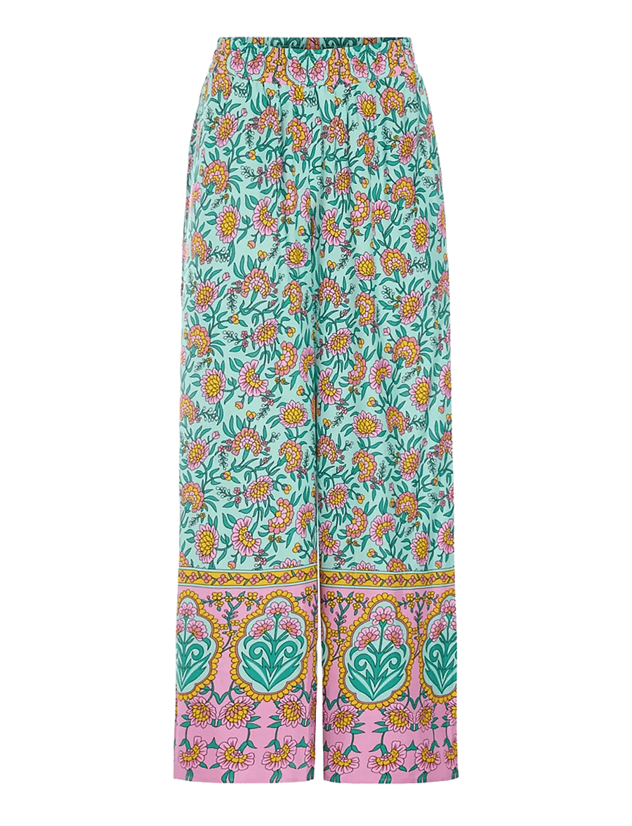 Hunkøn - Helene Trousers - wijde broeken - mint - 1
