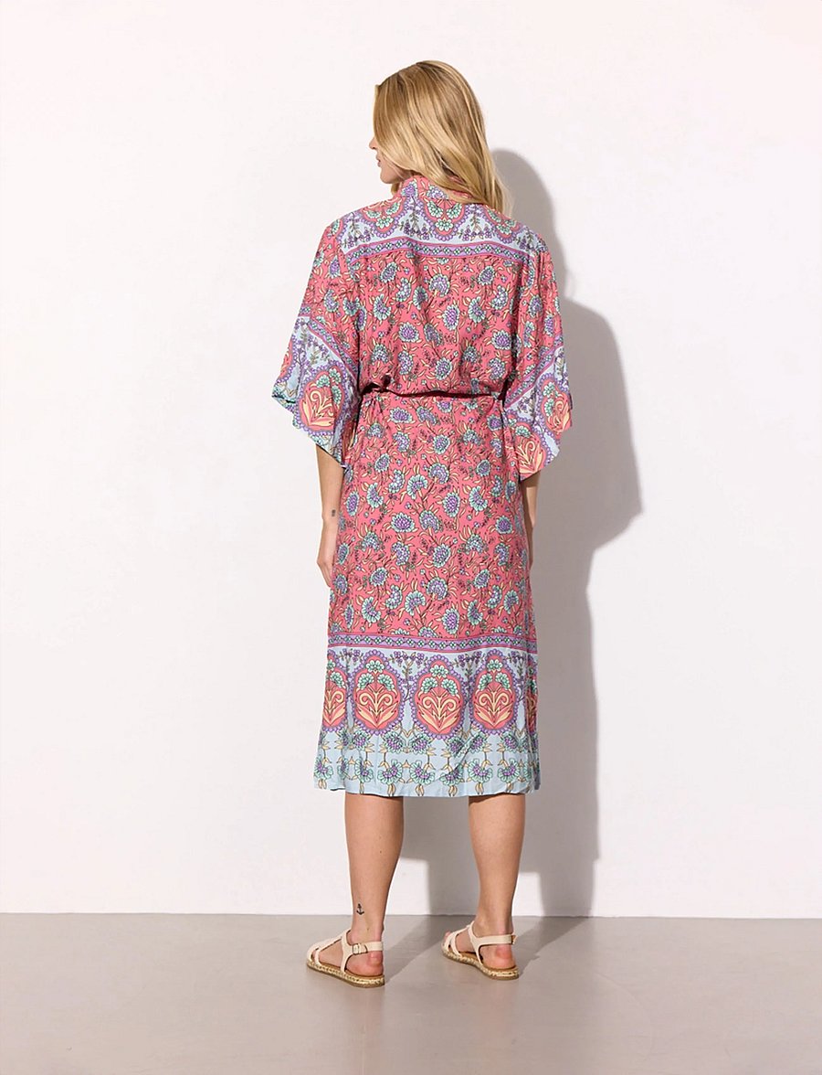 Hunkøn - Helene Kimono - hemdkleider - berry - 2
