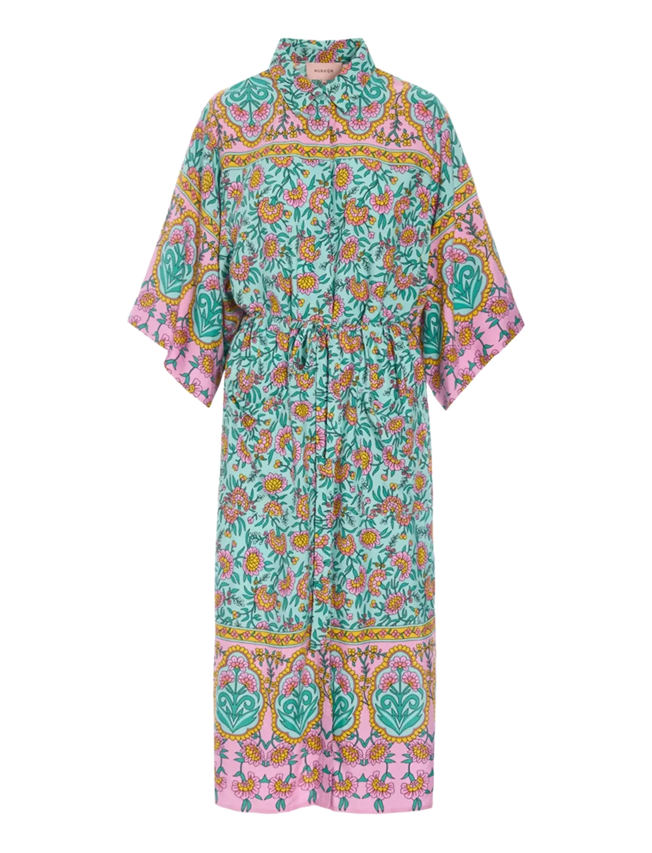 HUNKØN Helene Kimono Patterned - XS - Damen