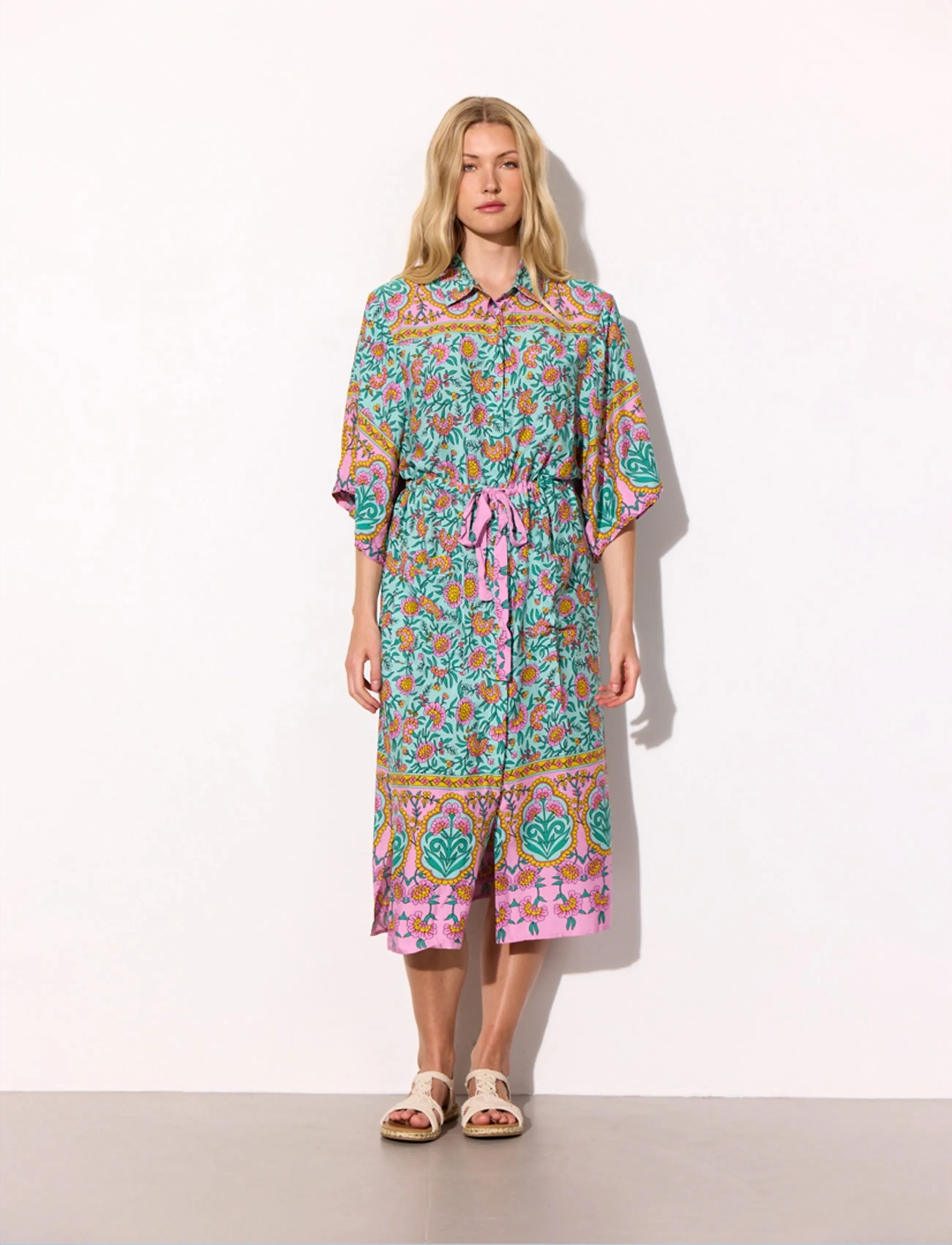 Hunkøn - Helene Kimono - skjortekjoler - mint - 2
