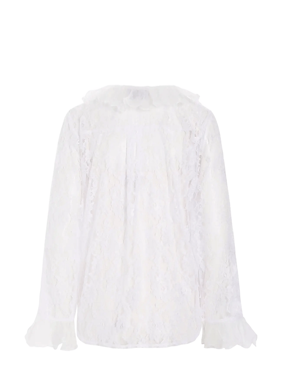 Hunkøn - Rosanne Shirt - langærmede skjorter - white - 2