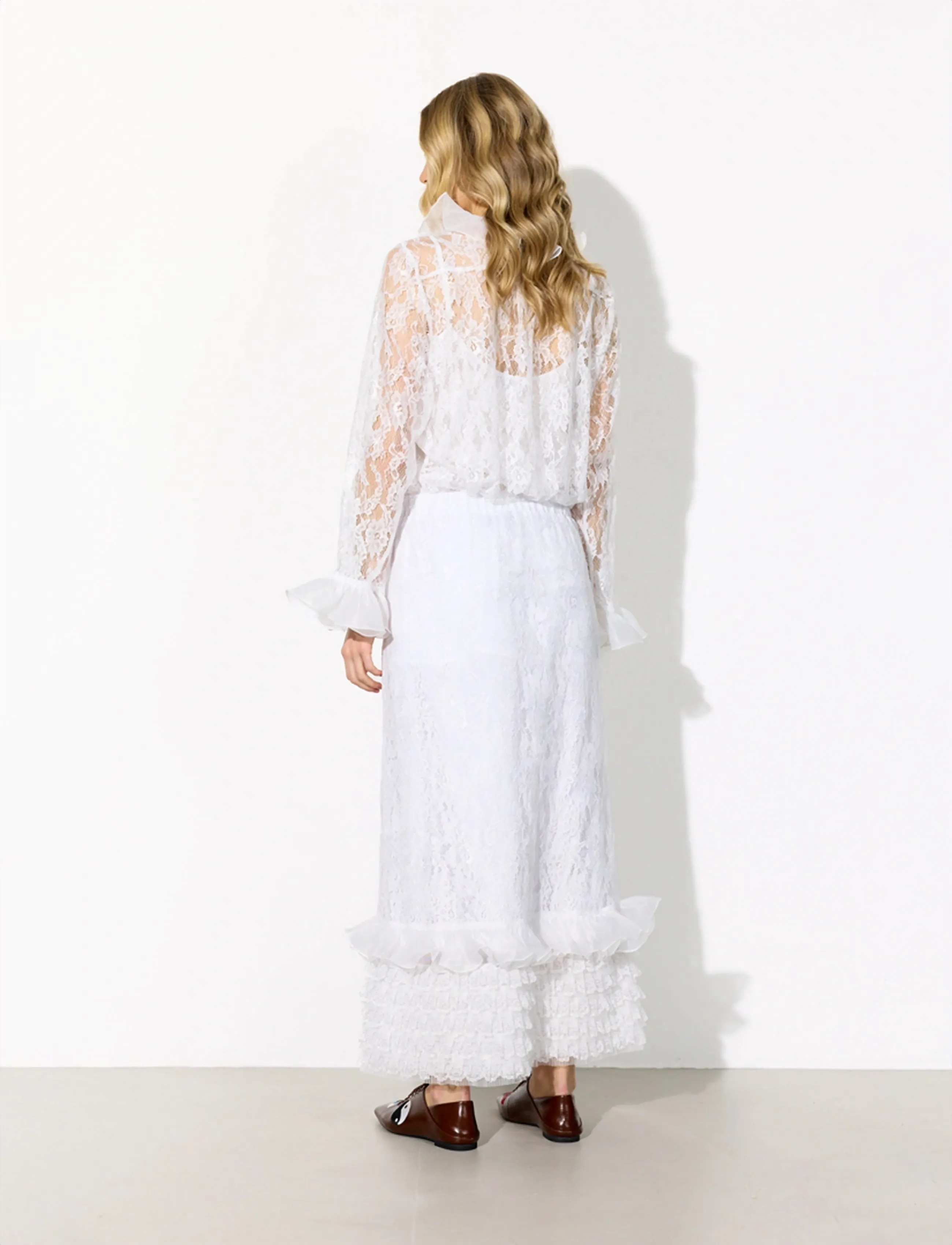 Hunkøn - Rosanne Shirt - langärmlige hemden - white - 5