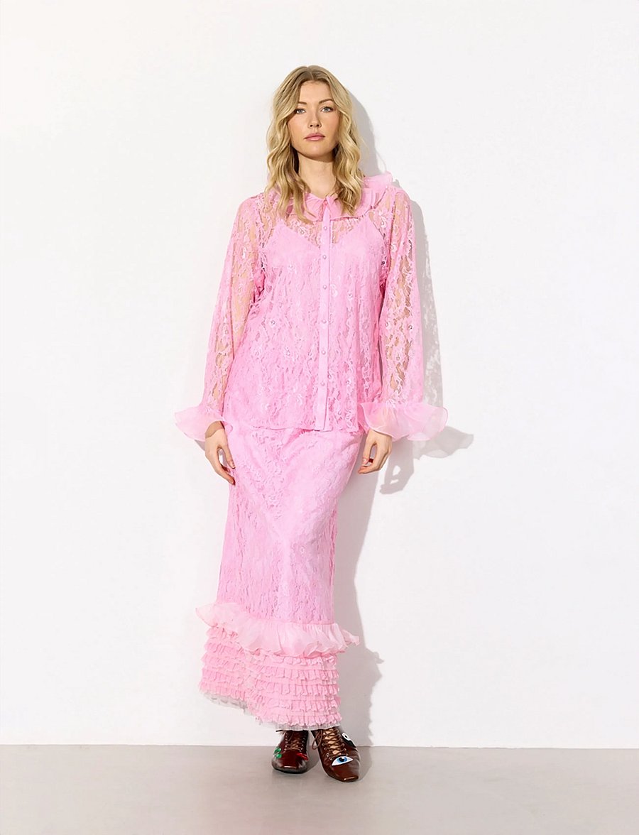 Hunkøn - Rosanne skirt - maksiseelikud - pink - 3