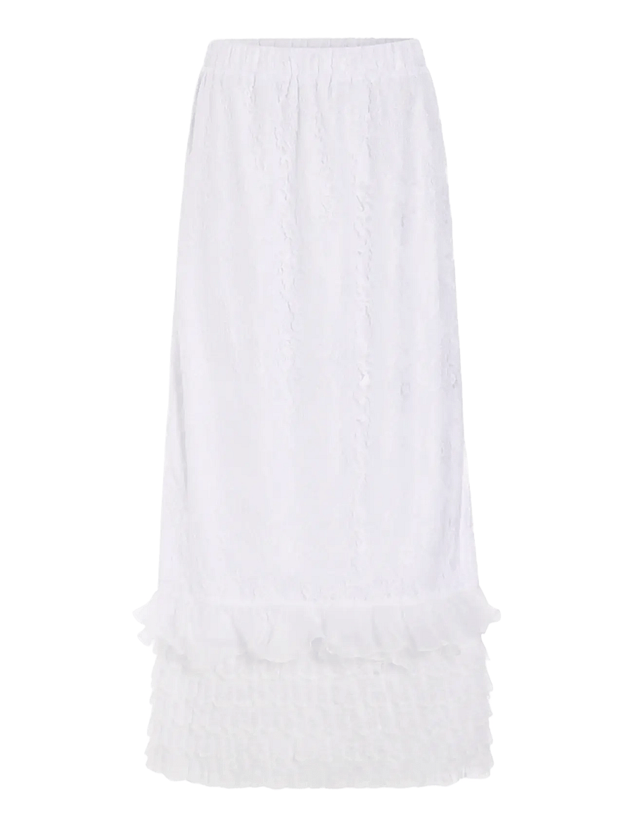 Hunkøn - Rosanne skirt - maxi nederdele - white - 1