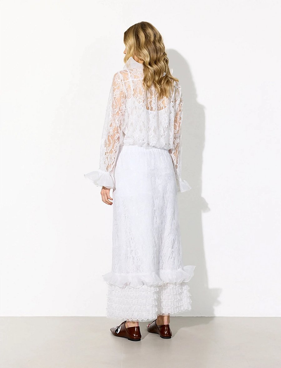 Hunkøn - Rosanne skirt - maxi nederdele - white - 3