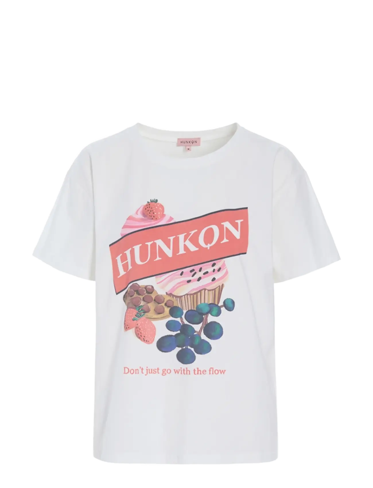 Hunkøn Sweet treat T-shirt - Riided - WHITE / white