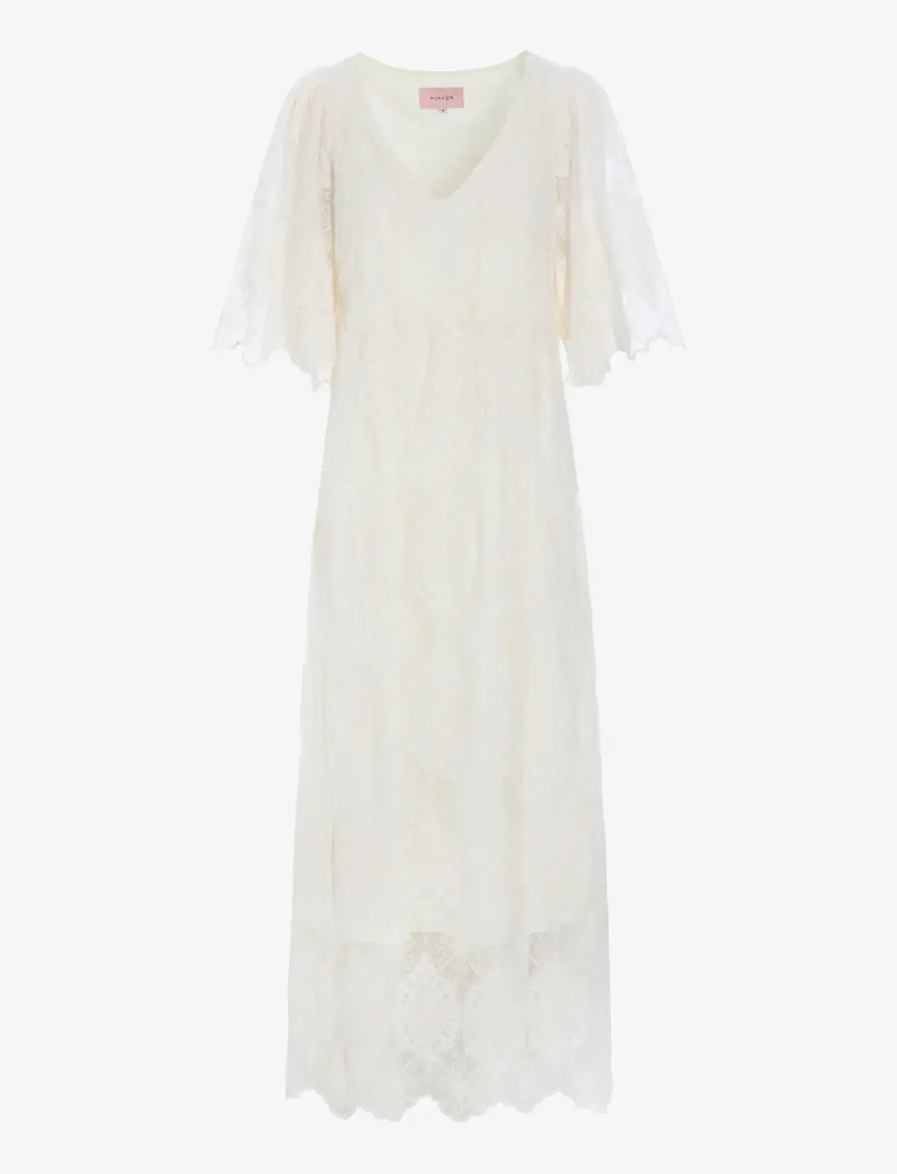 Hunkøn - Lulu Lace Dress - aftenkjoler - cream lace - 1