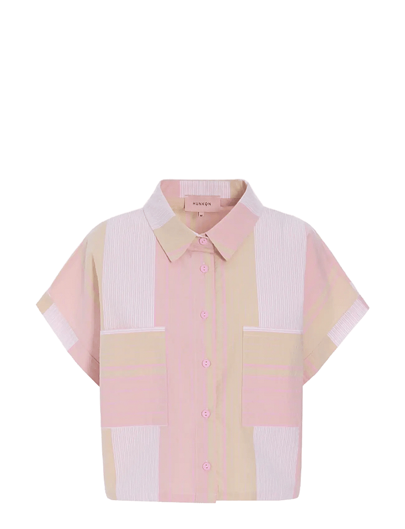 Hunkøn - Tilly Shirt - kortærmede skjorter - pink - 1