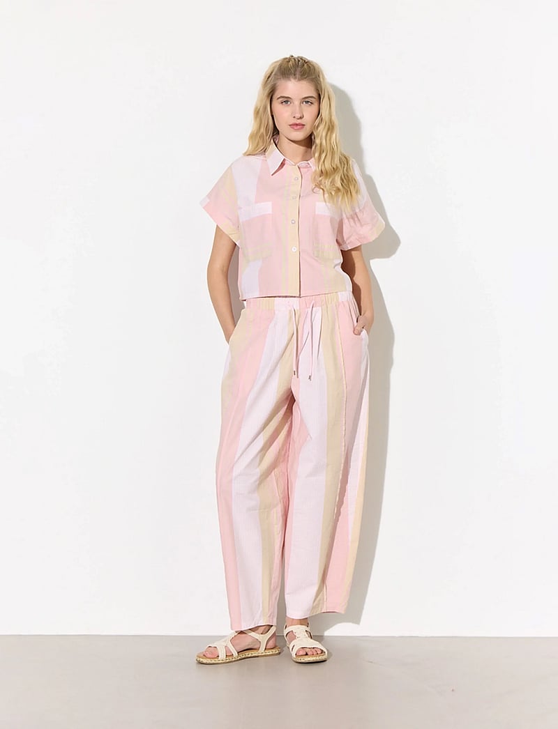 Hunkøn - Tilly Shirt - kortærmede skjorter - pink - 3