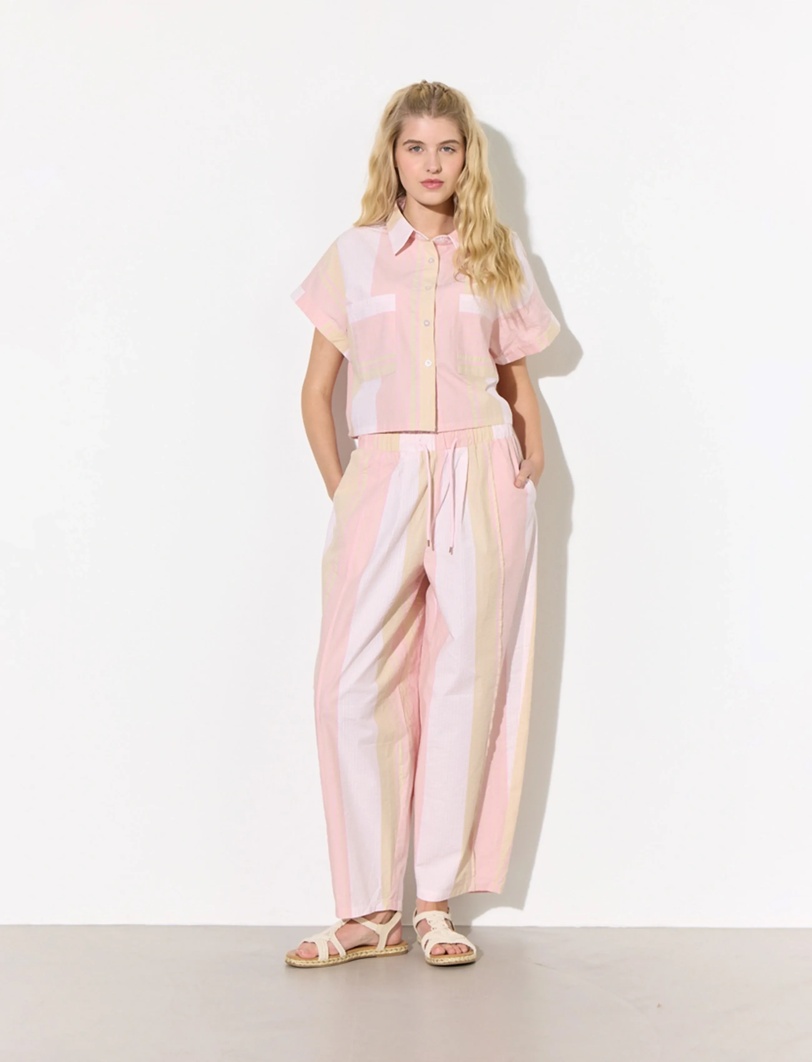 Hunkøn - Tilly Shirt - kortærmede skjorter - pink - 3