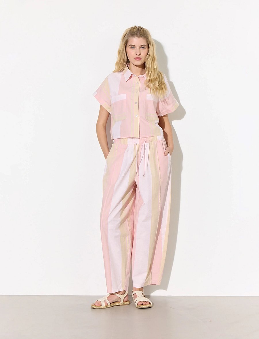 Hunkøn - Tilly Shirt - kortærmede skjorter - pink - 3