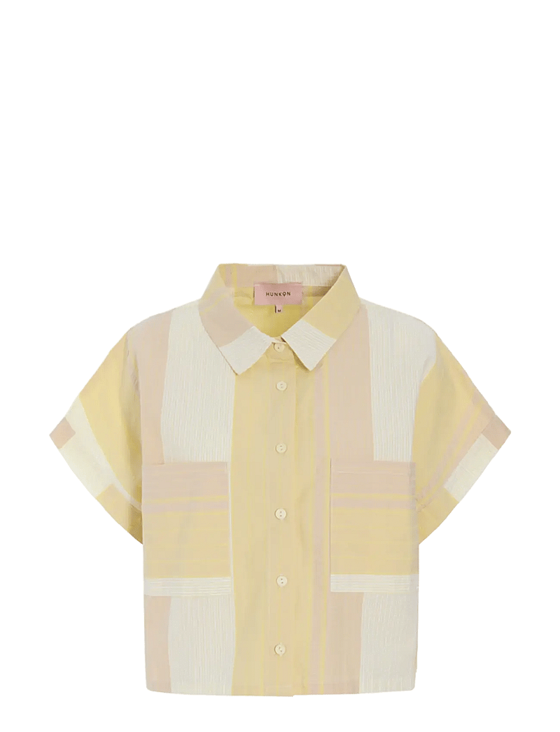 Hunkøn - Tilly Shirt - kortærmede skjorter - yellow - 1