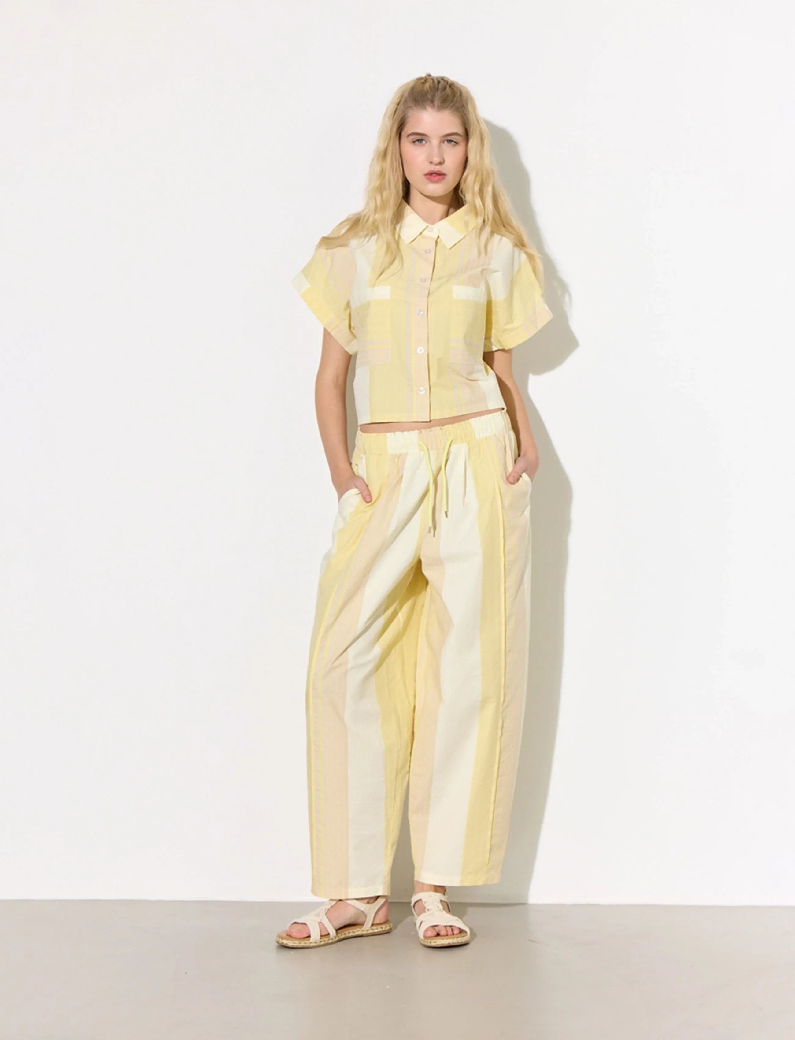 Hunkøn - Tilly Shirt - chemises à manches courtes - yellow - 3