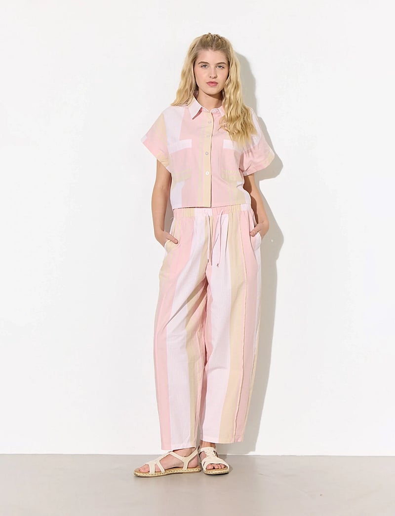 Hunkøn - Tilly Trousers - barrel-bukser - pink - 0