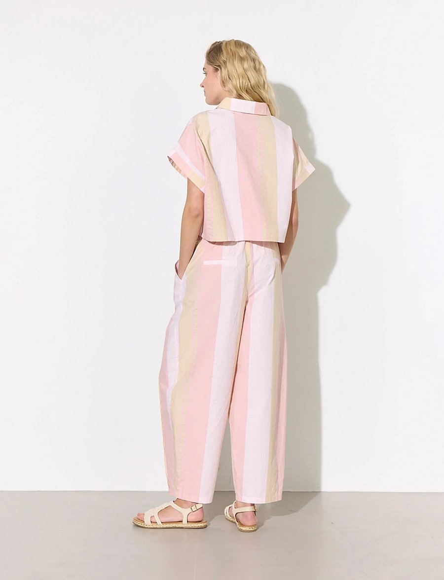 Hunkøn - Tilly Trousers - barrelbyxor - pink - 4
