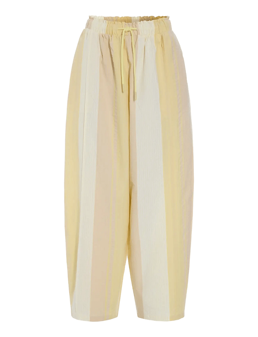 Hunkøn - Tilly Trousers - statinės formos kelnės - yellow - 1