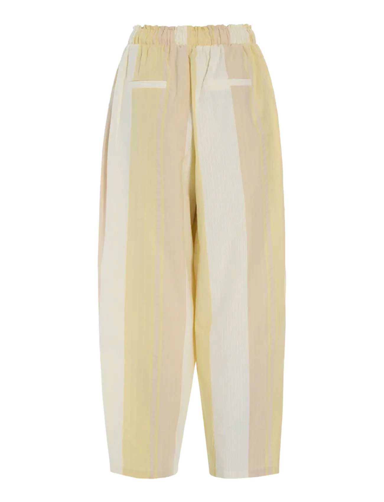 Hunkøn - Tilly Trousers - statinės formos kelnės - yellow - 2