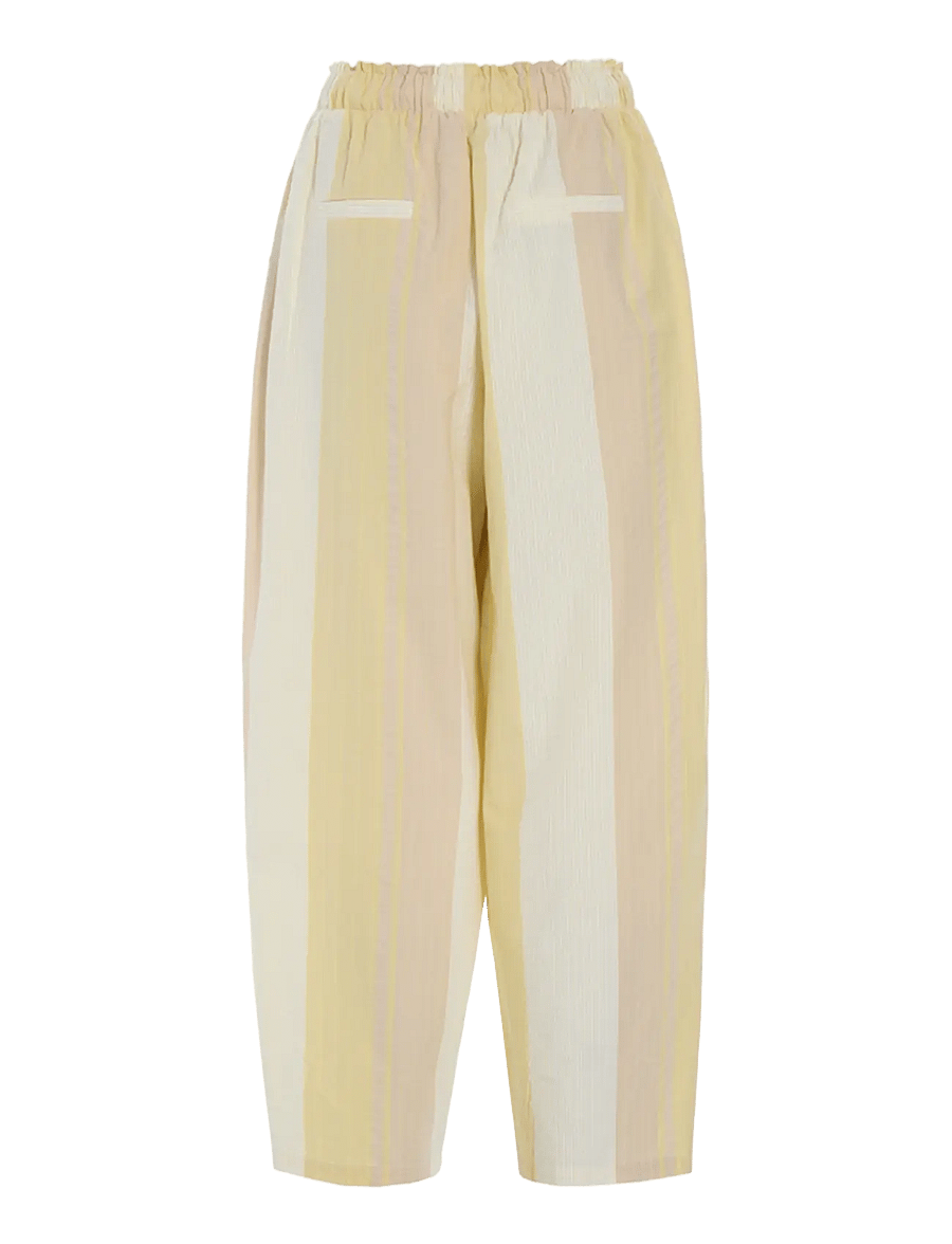 Hunkøn - Tilly Trousers - statinės formos kelnės - yellow - 2