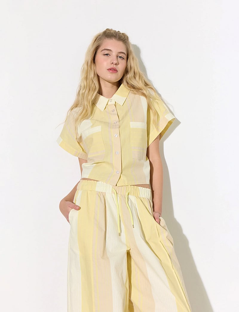Hunkøn - Tilly Trousers - barrel-bukser - yellow - 5