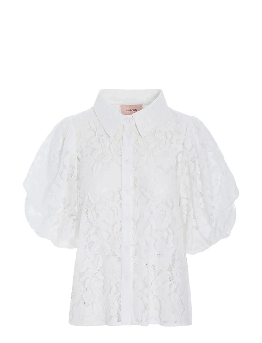 Hunkøn - Bello Shirt - marškiniai trumpomis rankovėmis - white - 3