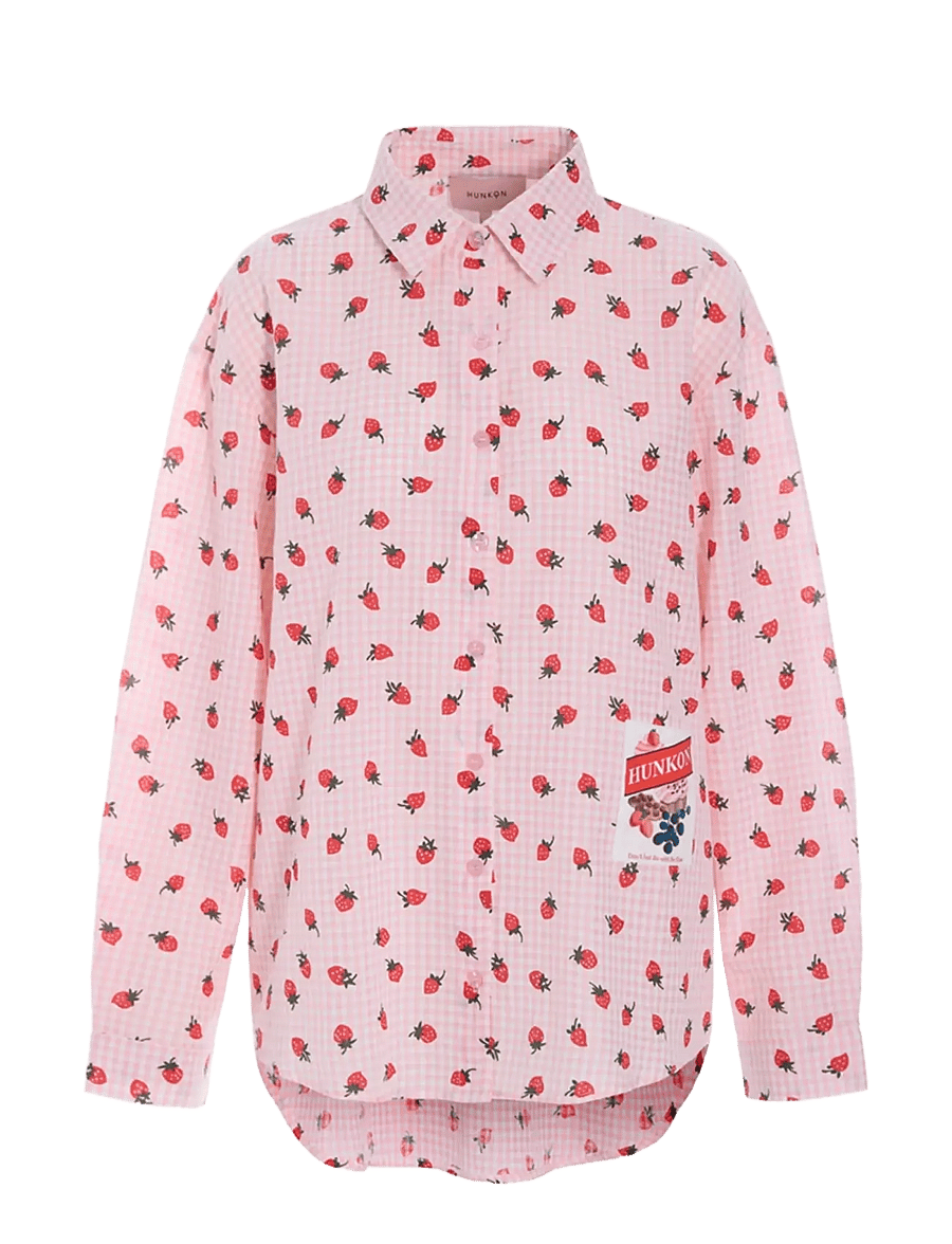 Hunkøn - Ruth Shirt - langärmlige hemden - pink - 1