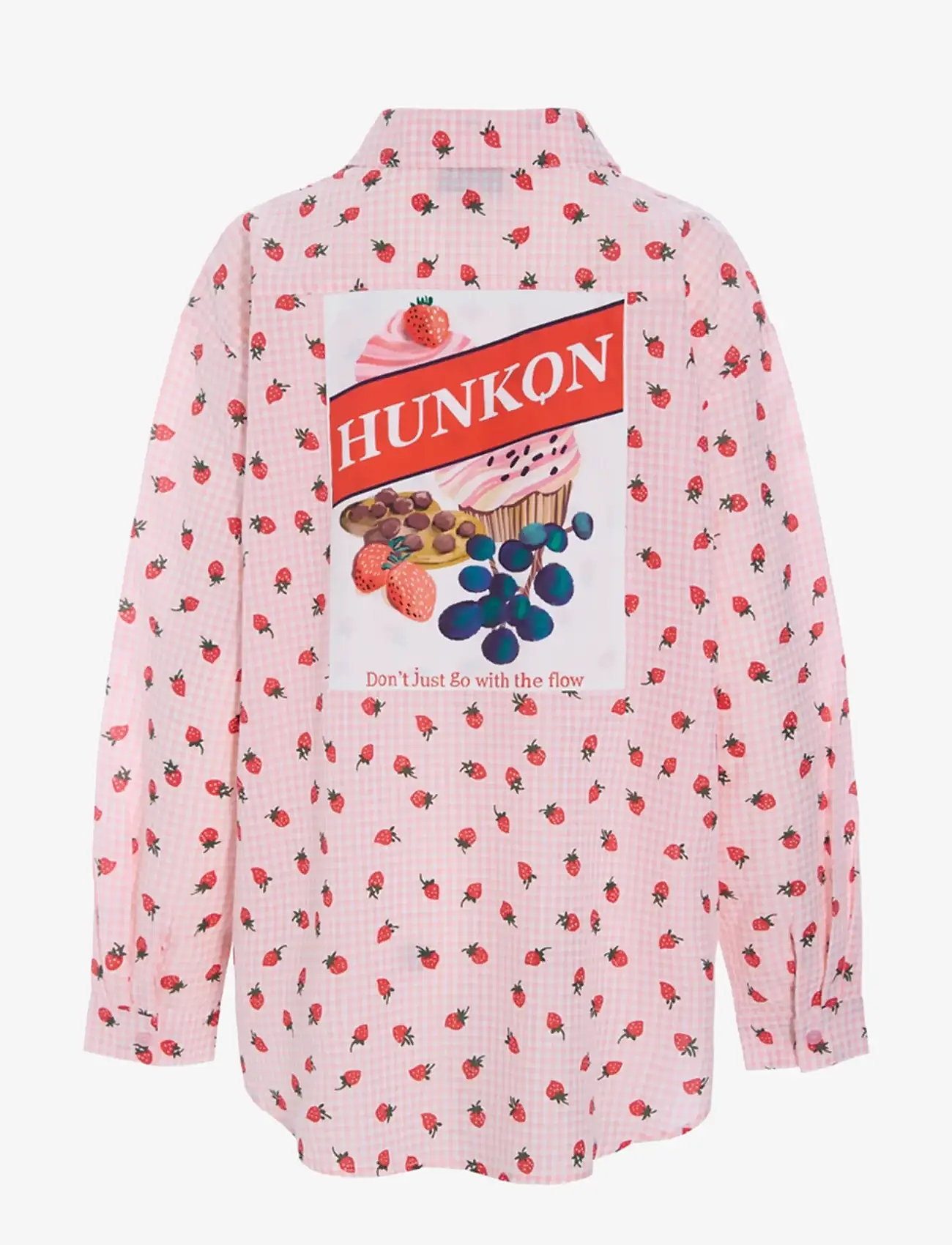 Hunkøn - Ruth Shirt - langærmede skjorter - pink - 2