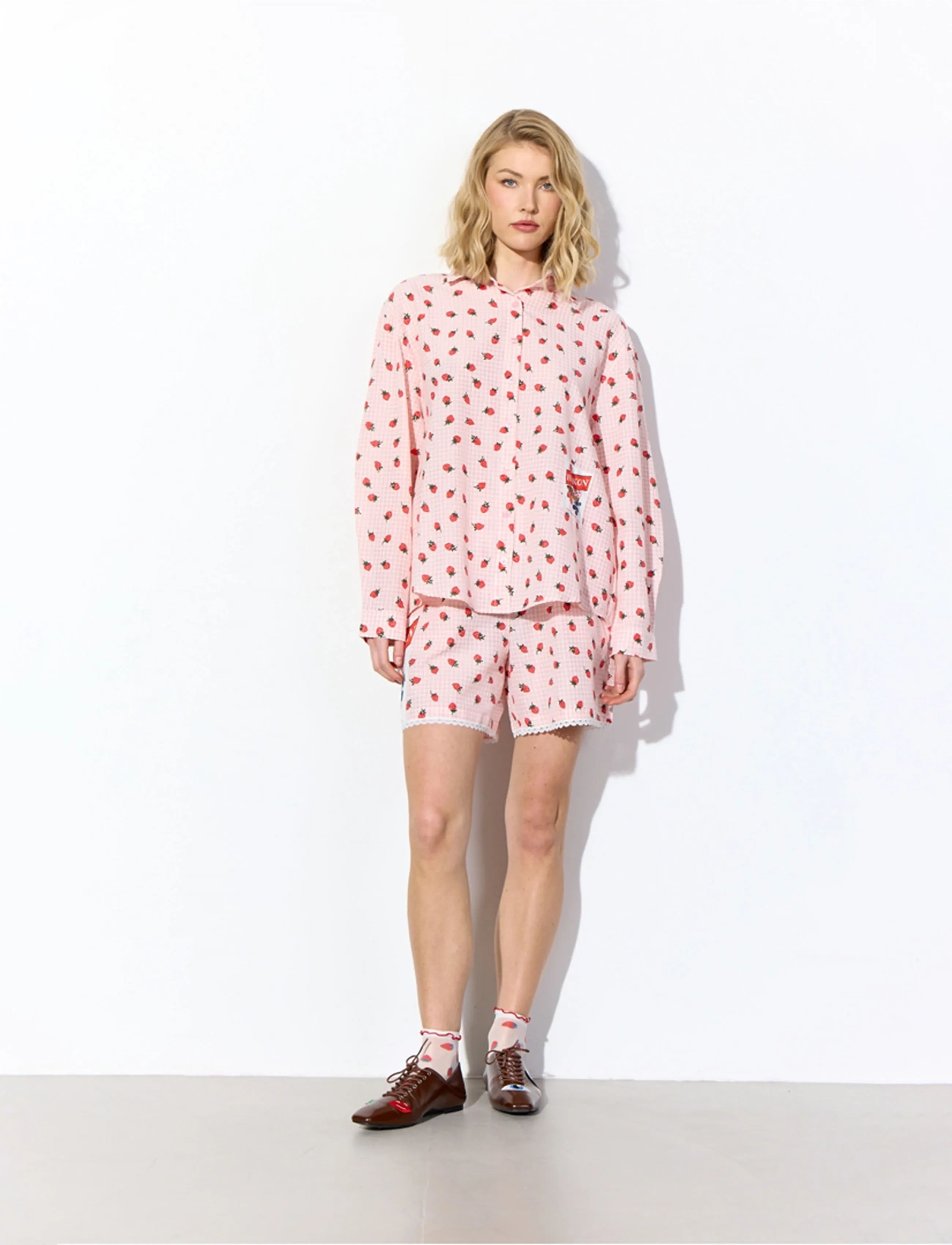 Hunkøn - Ruth Shirt - langärmlige hemden - pink - 5