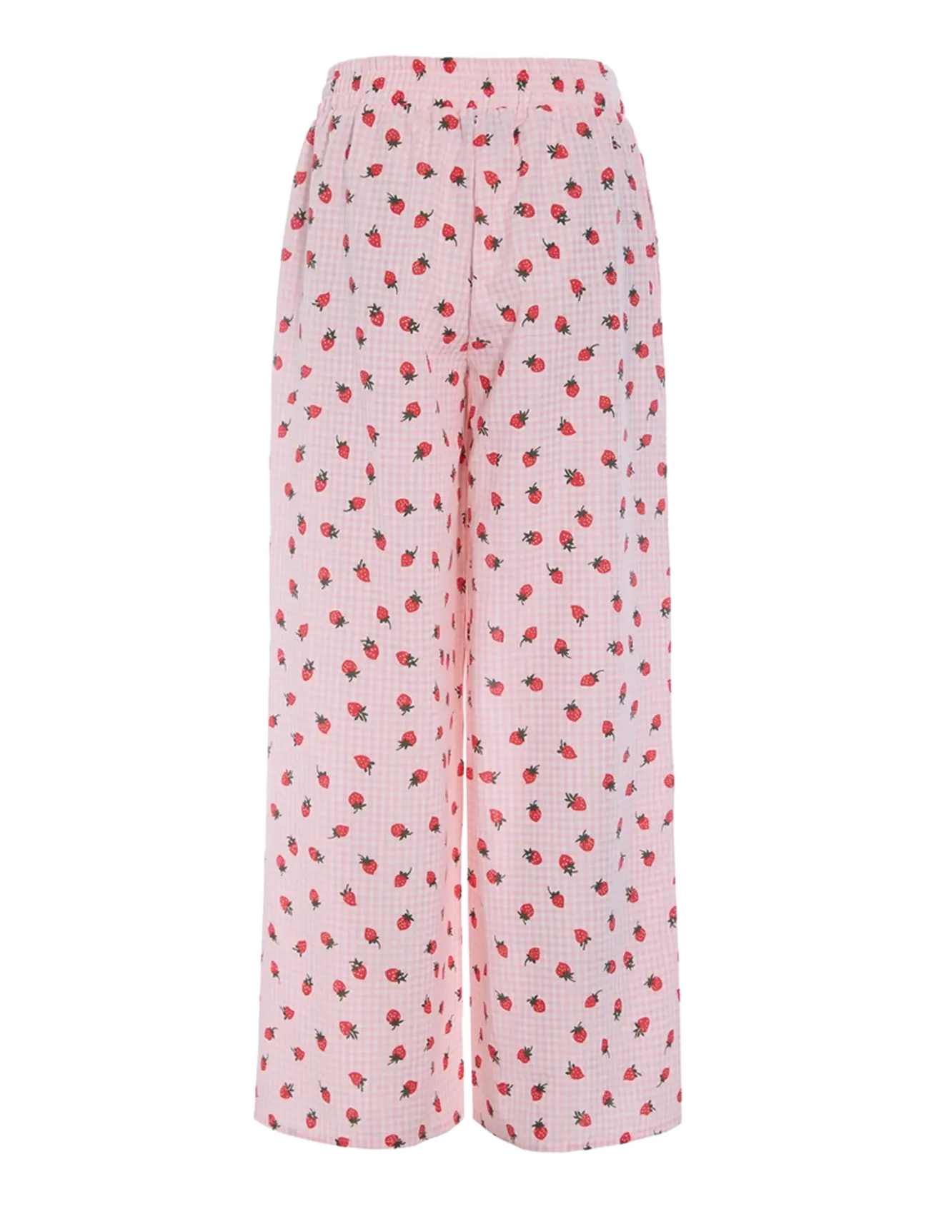 Hunkøn - Ruth Trousers - wide leg trousers - pink - 2