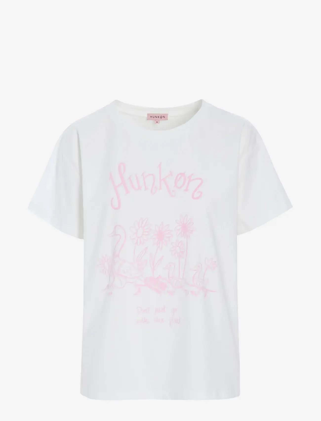 Hunkøn - Duckling T-shirt - t-särgid - pink duck - 1
