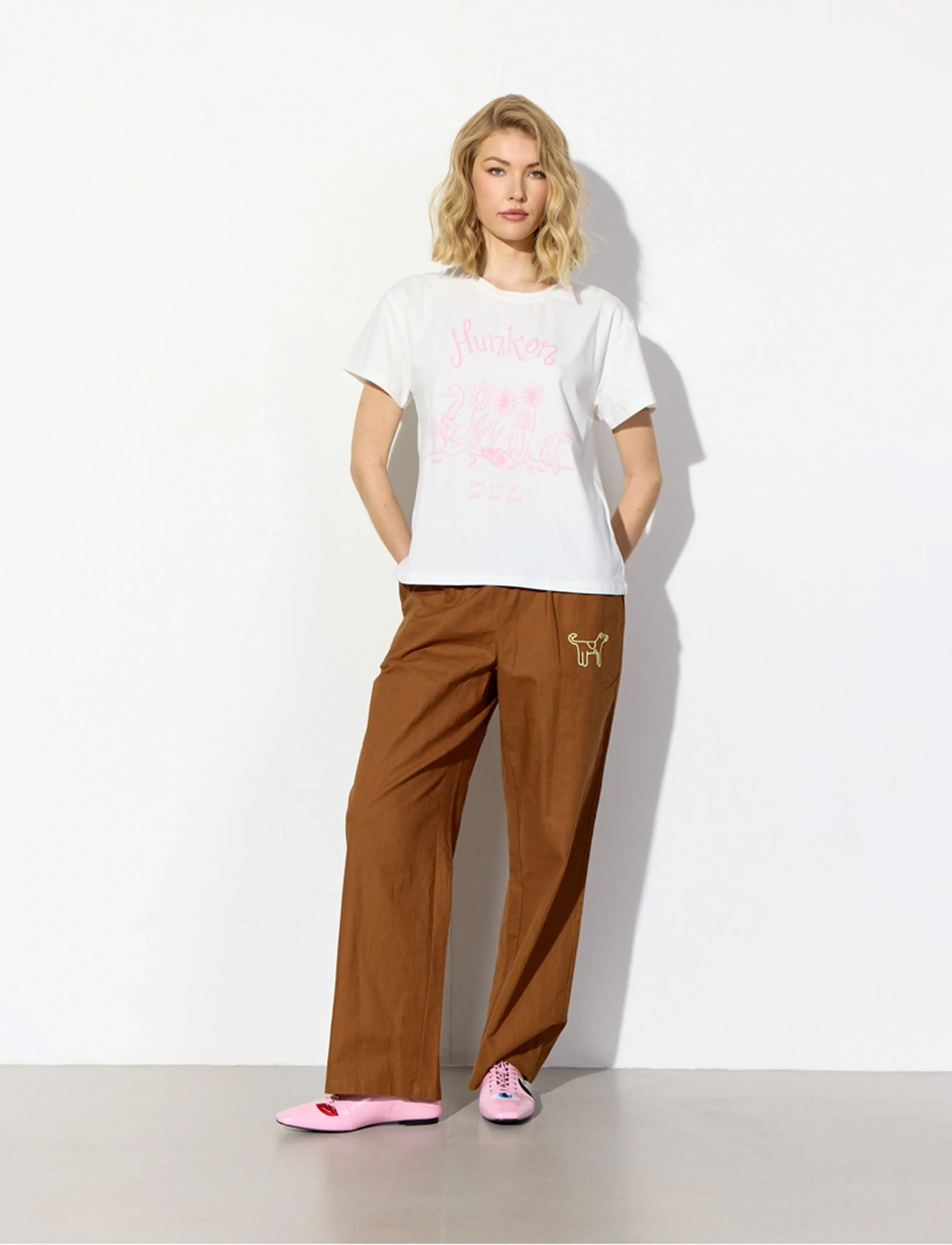 Hunkøn - Duckling T-shirt - t-shirts - pink duck - 3