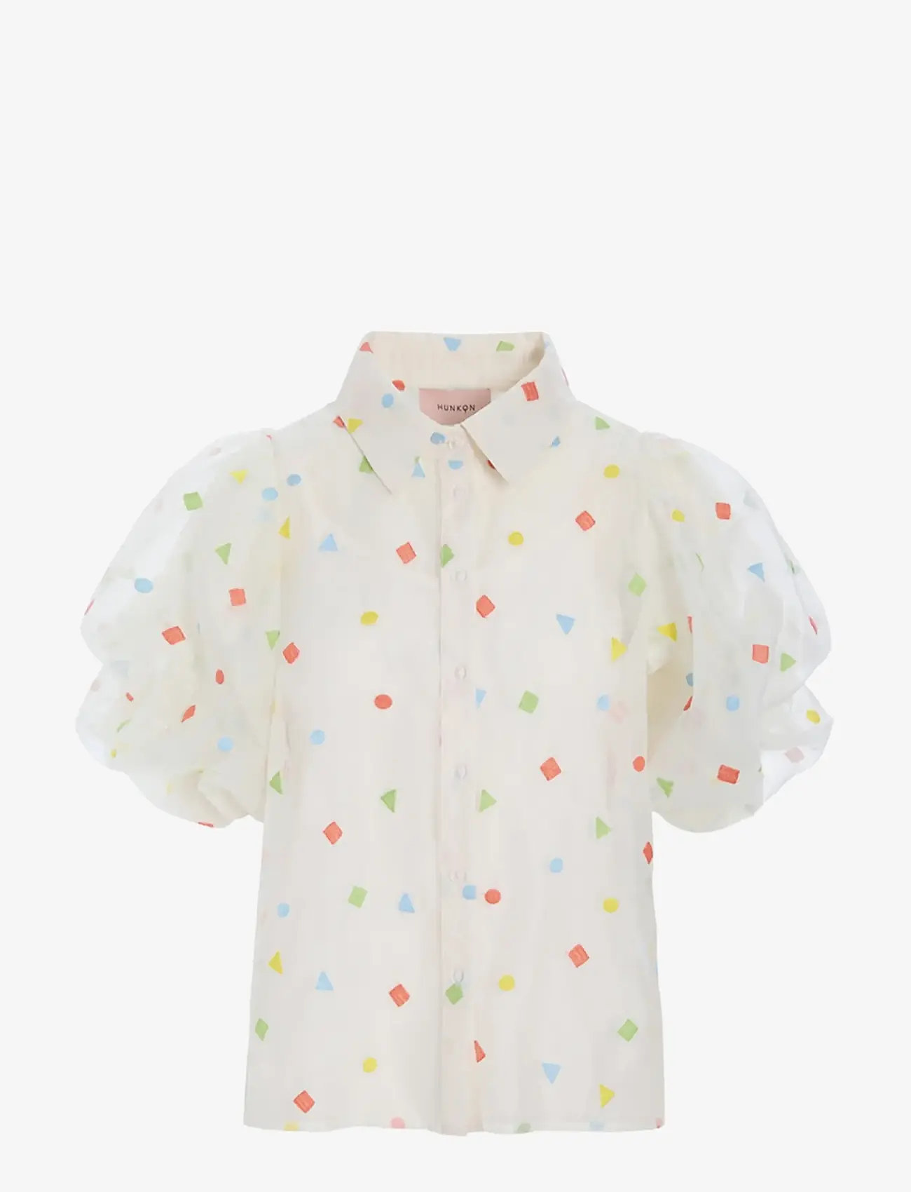 Hunkøn - Sharon Shirt - kortærmede skjorter - confetti - 3