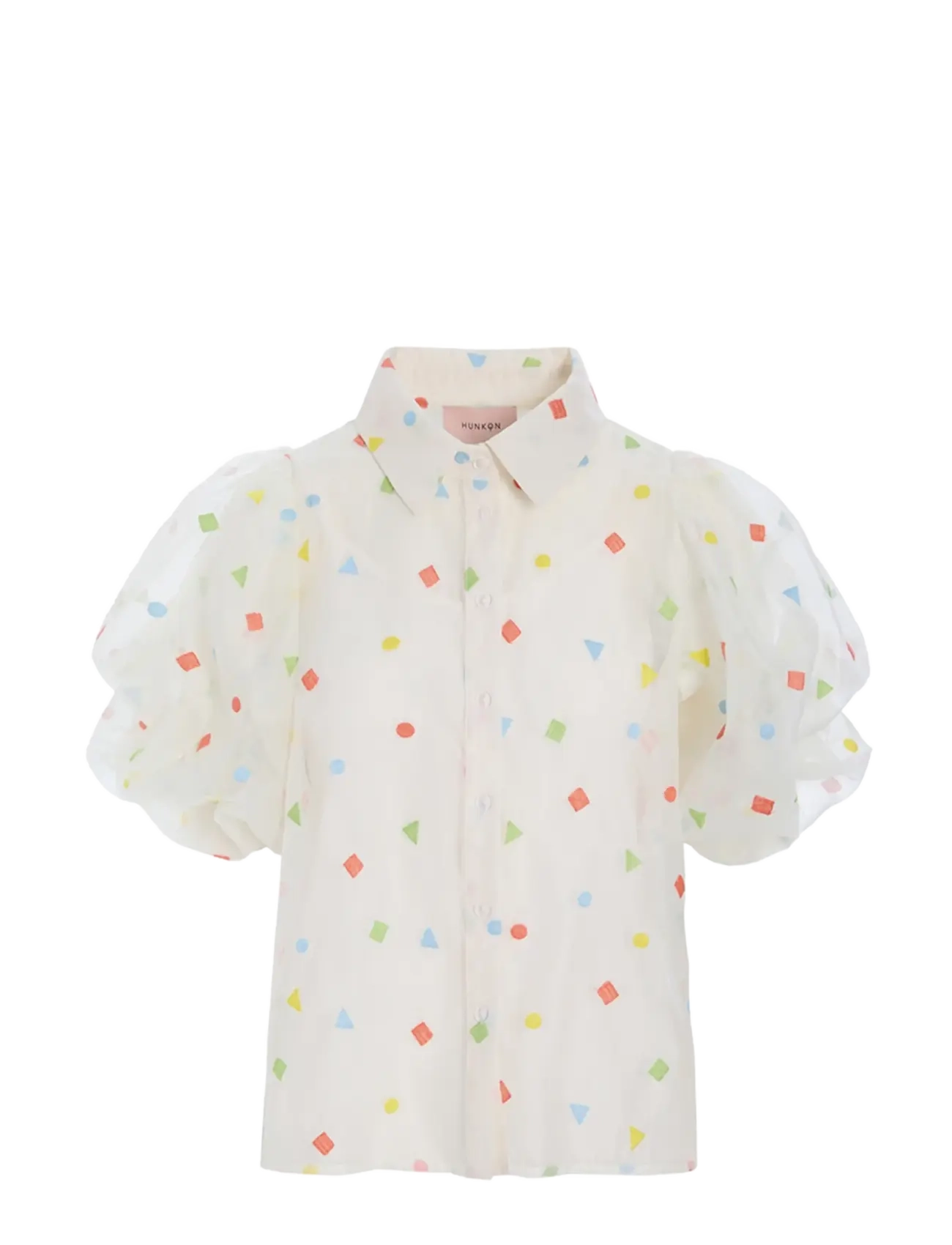 Hunkøn - Sharon Shirt - lühikeste varrukatega särgid - confetti - 3