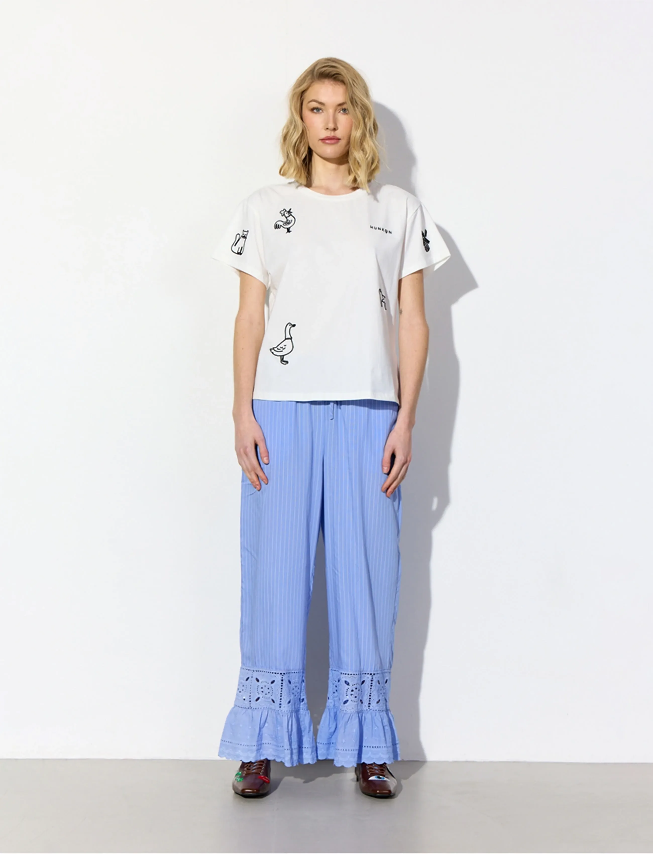 Hunkøn - Noa T-shirt - t-shirts - white - 3