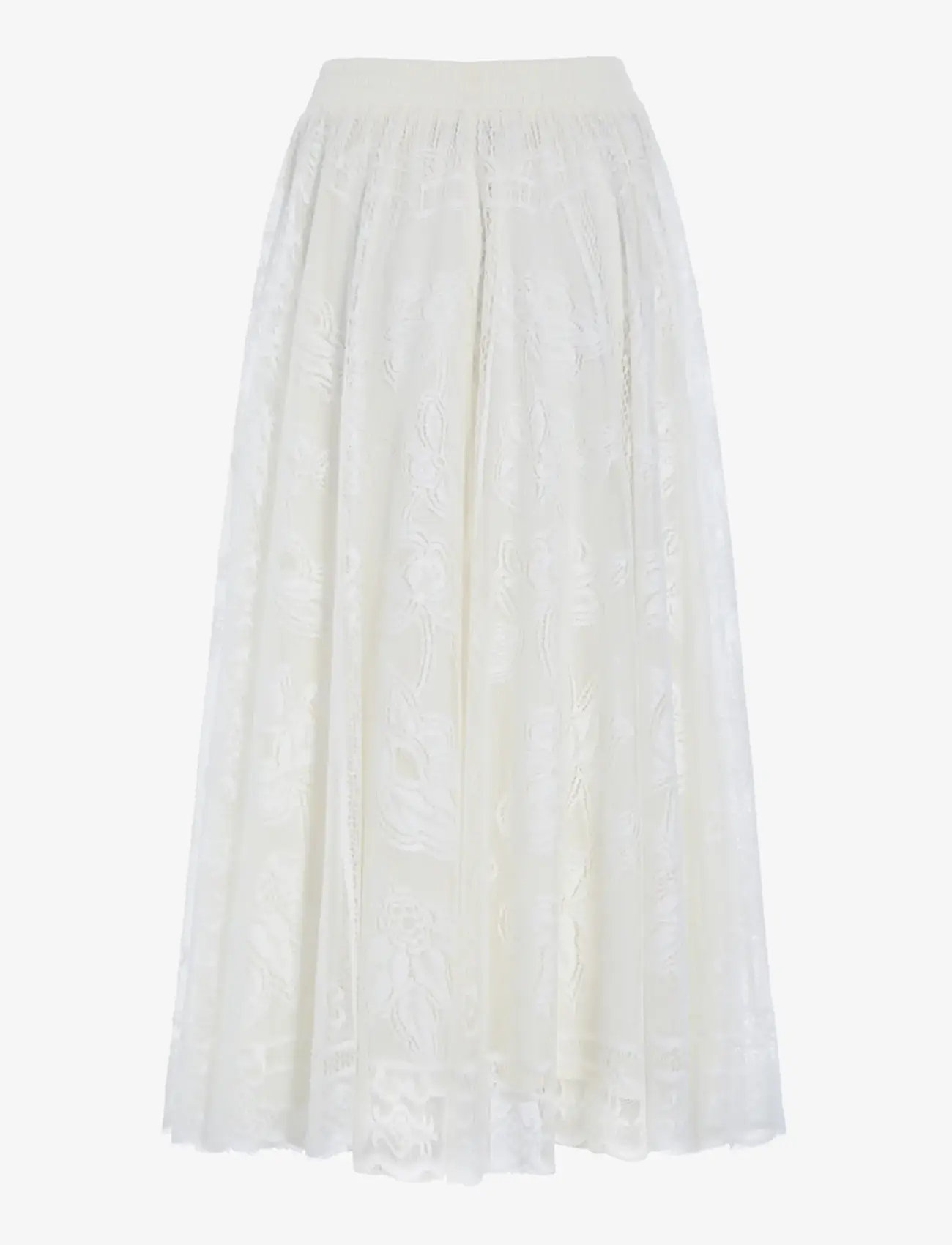 Hunkøn - Stine Skirt - maksiseelikud - off white - 2