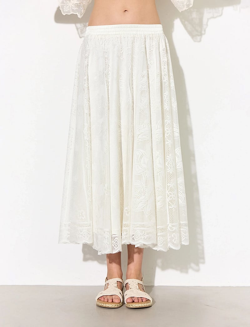 Hunkøn - Stine Skirt - maksiseelikud - off white - 3
